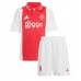 Camisa de time de futebol Ajax Brian Brobbey #9 Replicas 1º Equipamento Infantil 2024-25 Manga Curta (+ Calças curtas)